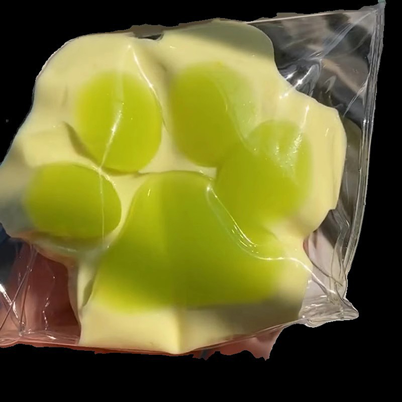 Мягкая клейкая текстура, силиконовые зеленые лапы винограда, кошки, игрушки, медленно восстанавливающая форму игрушка для снижения стресса, детские игрушки, подарки