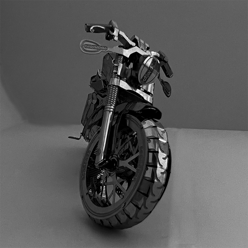 Moto 3D Metal Puzzle DIY Modelo Fazendo Kit Brinquedo Adulto Presente de Aniversário