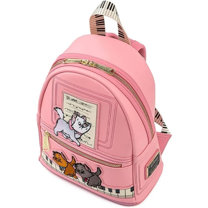 Loungefly Disney Aristocats Kitties per pianoforte borsa a tracolla con doppia tracolla da donna