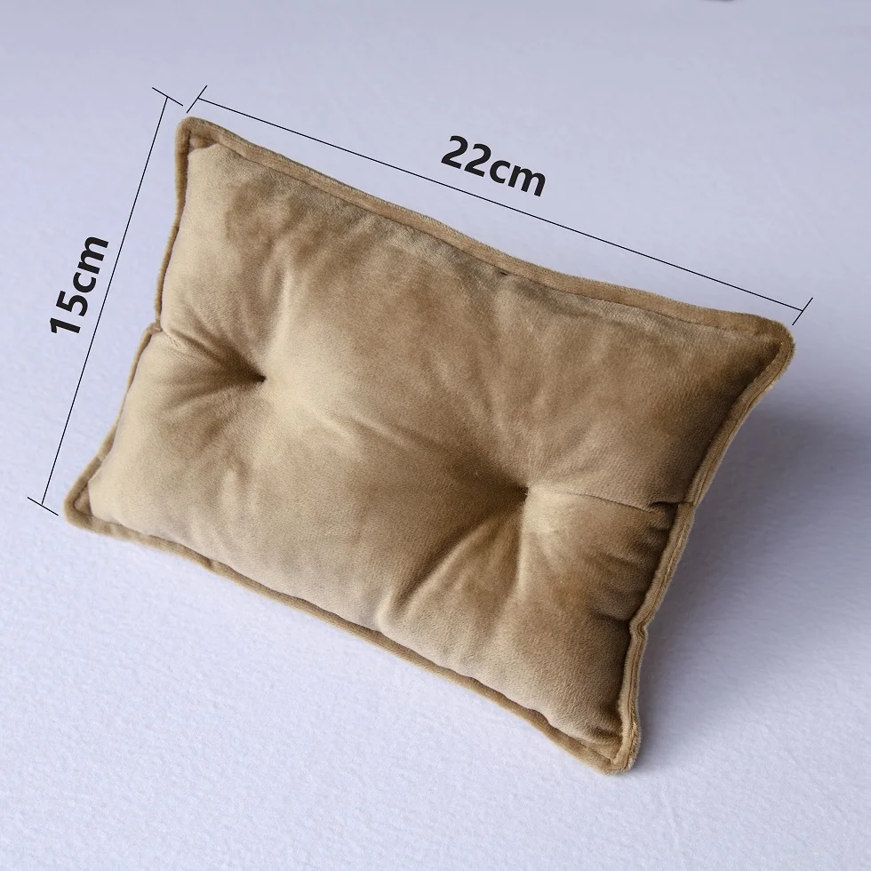 Sơ Sinh Đạo Cụ Chụp Ảnh Tạo Dáng Nhung Đặt Ra Cushion Mini Gối Thảm Phụ Kiện Chụp Ảnh