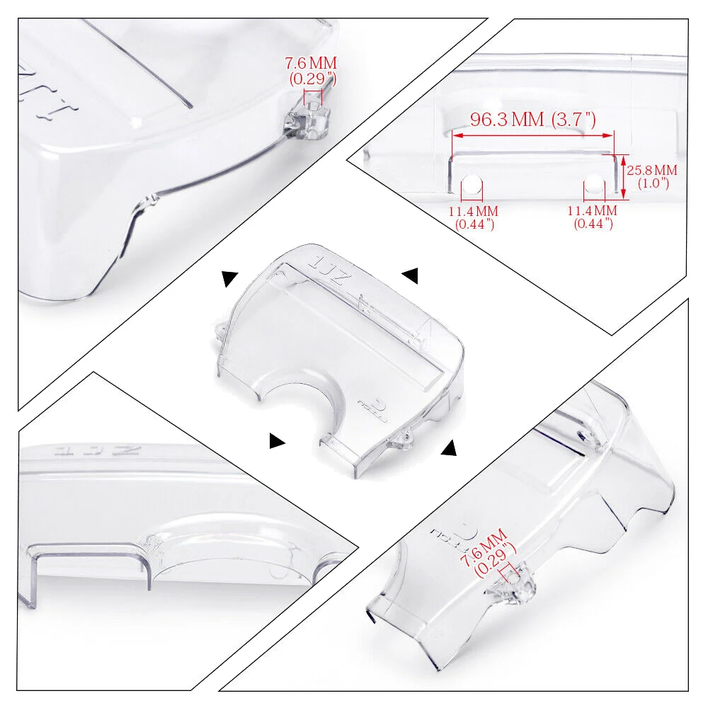 Couvercle de courroie de distribution d'engrenage à came transparent, poulie à came turbo, Toyota Supra 1Jz Soarer Chaser Cresta Mark II 86-96 2.5L