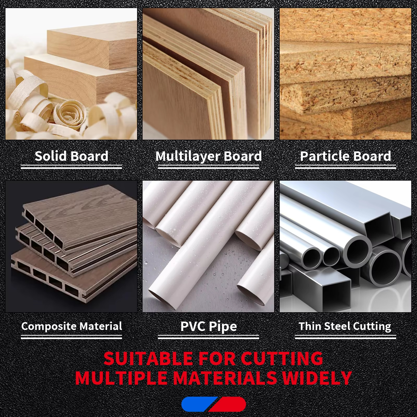 Rafford 75mm lâmina de serra circular de carboneto 3 "disco de corte acessórios de ferramenta elétrica para corte de madeira plástico 72t disco de serra