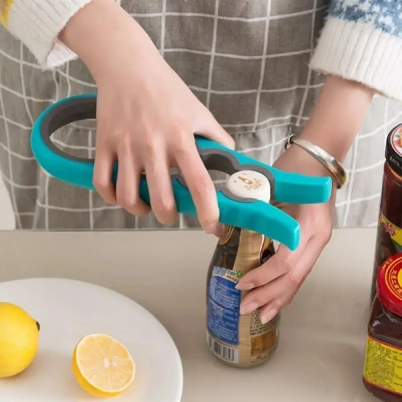 【6055Positive Review】Safety Can Openers Manual Lid Opener Can Opener Ease of Use Bottle Opener Can Screwdriver Can Opener Artifa
