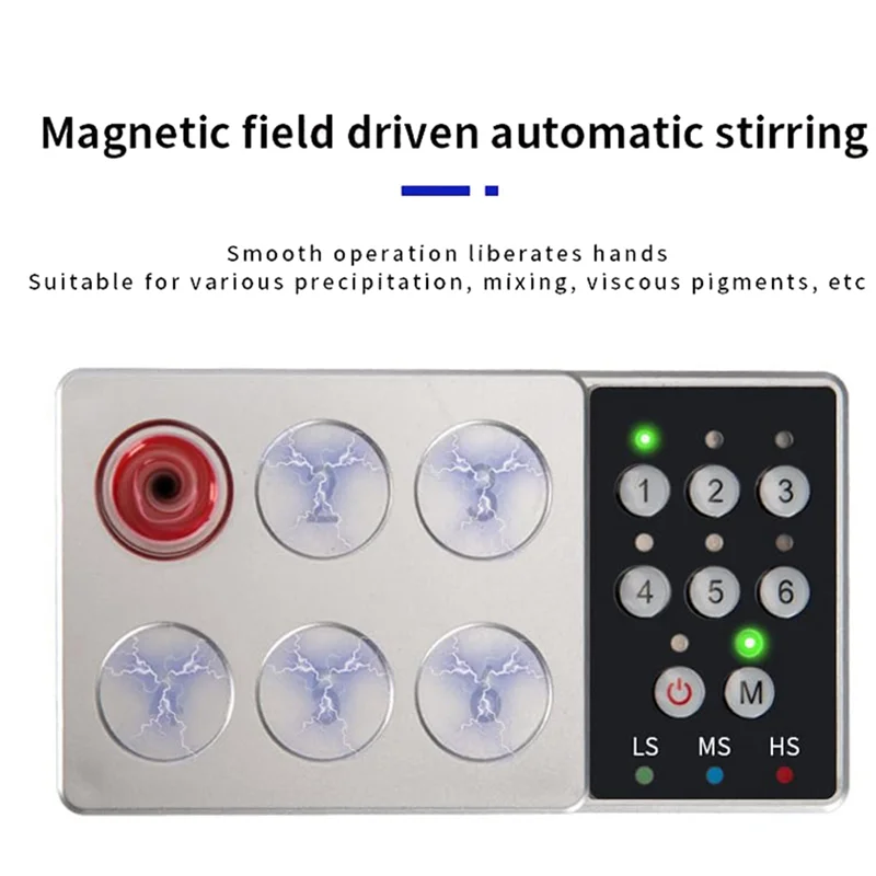 【HOT ITEMS】Tattoo Ink Vortex Mixer Wireless Automatic Stirrer Anti-Sedimentation Tattoo Pigment Mixer Machine Supplies