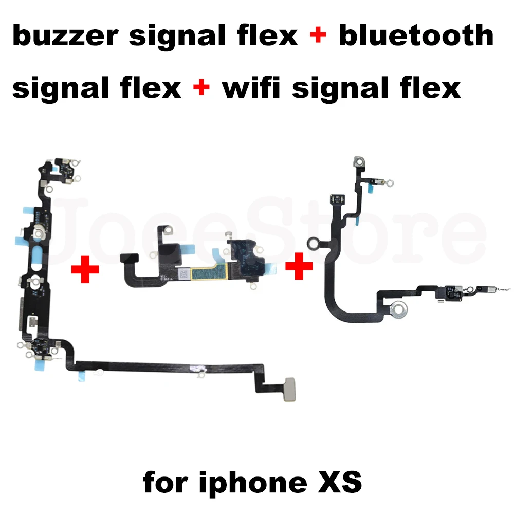 Bluetooth Wifi Signal Antenna Flex For IPhone X XS XR Max Cellular Charging Buzzer GPS Wi-Fi Receiver Signal Ribbon Flex Cable