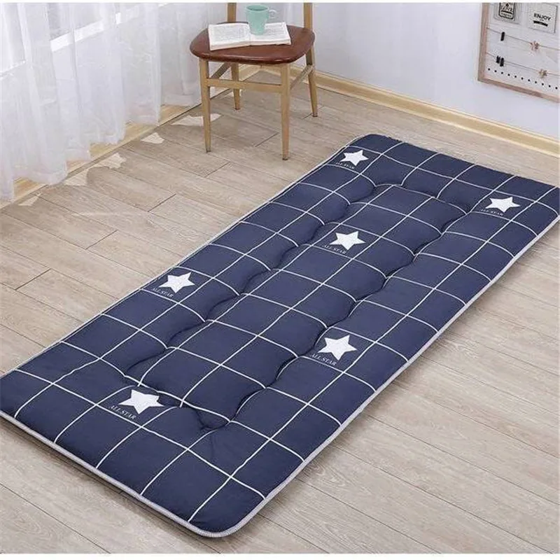 Student dormitory thickened soft mattress folding tatami mattress Single Comfortable sleeping pad household warm mattresses