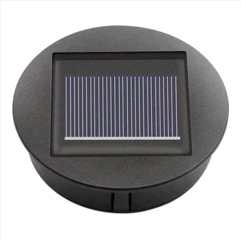 LED Solar Lights Replacement Top Solar Lantern Solar Panel Powered Lantern Lid Lights For Outdoor Pathway Yard Easy In