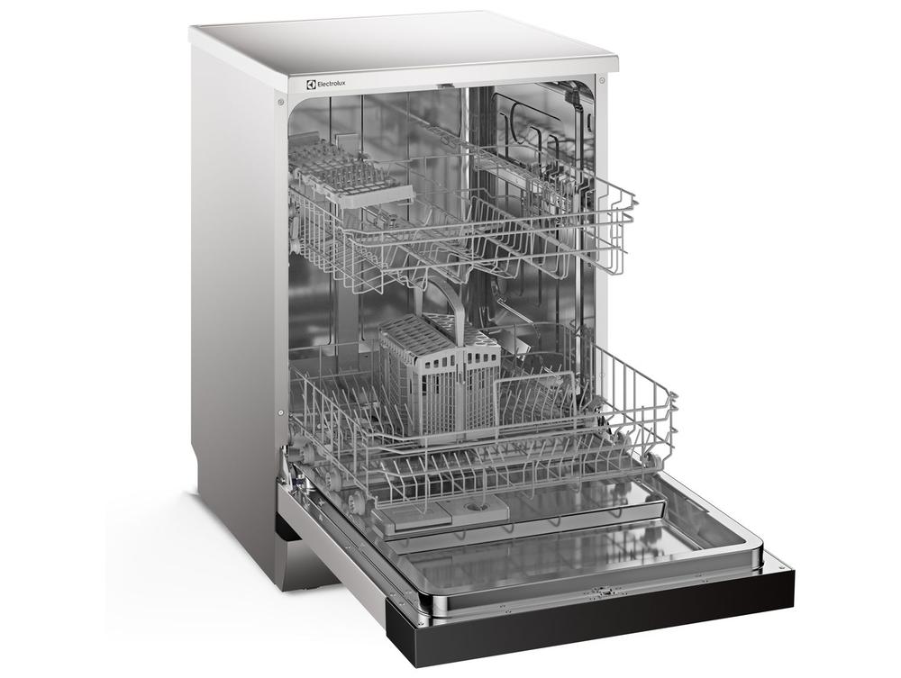 Lava-louças Electrolux 14 Serviços com Função Higienizar LS14E Prata - 110V
