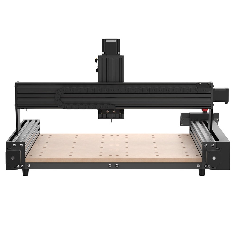 Router CNC TTC 450 a due alberi, motore mandrino 80W, controllo a 3 assi, precisione dimensionale 0.1mm, 460*460*80mm