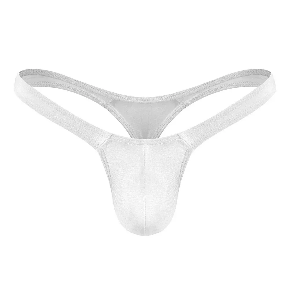 Seksowne stringi w jednolitym kolorze niski wzrost proste stringi w kształcie litery T Bluge etui figi stringi bielizna bikini męskie stringi dla mężczyzn