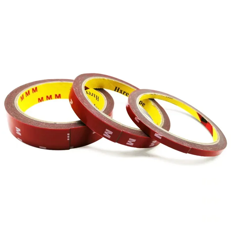 Strong Adhesion Heat Resistant Automotive Double Sided Tape - High Viscosity Design, Fixed Adhesive Patch