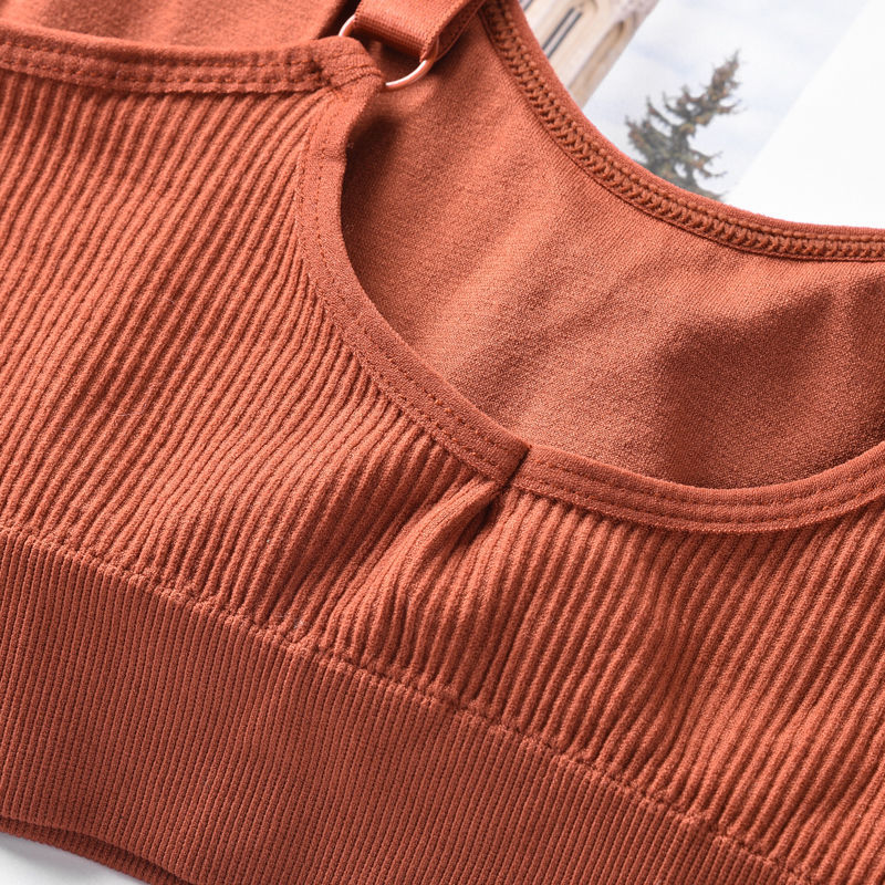 Reggiseno da donna senza cuciture Reggiseno a coppa piena Bralette traspirante Senza fili Comfort Reggiseno per il sonno Running Fitness Top Sport di alta qualità
