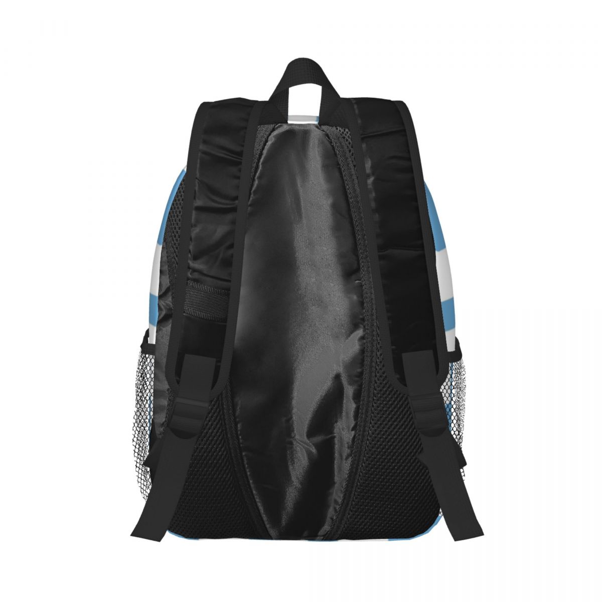 White-Blue Style Messi No.10 For Girls Boys Large Capacity Student Backpack Lightweight waterproof Backpack 15inch
