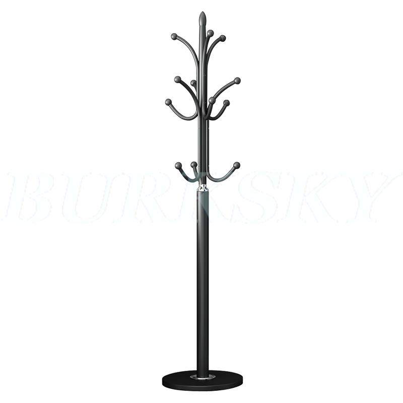 Perchero de Metal independiente con 16 ganchos, perchero de pie, perchero para suelo, perchero, estantes para abrigos, muebles de entrada