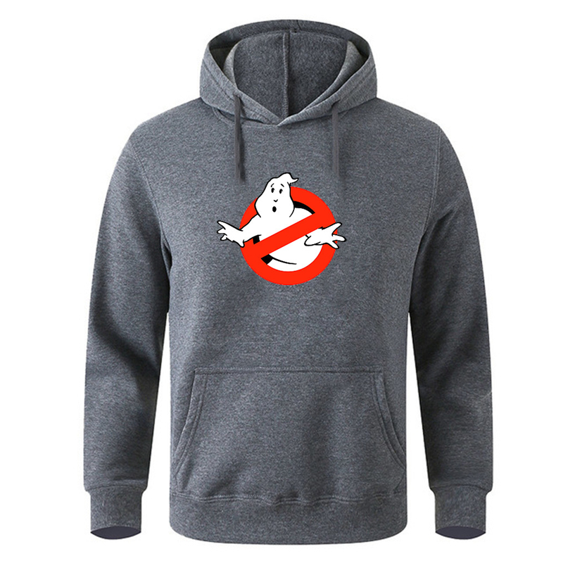 2024 Ghostbusters moda casual ropa deportiva cómoda impresa suelta top pulóver sudadera con capucha para hombres ropa de calle