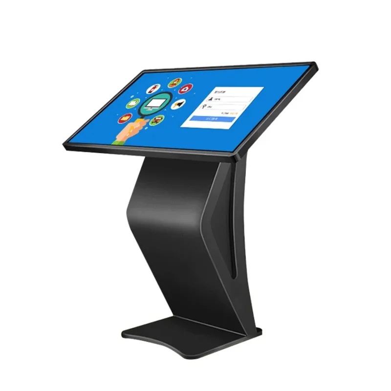 WIFI 43 Inch Floor Standing Touch Screen Advertising Software All in One PC Touch Screen Kiosk Advertising Display Kiosk F Mall