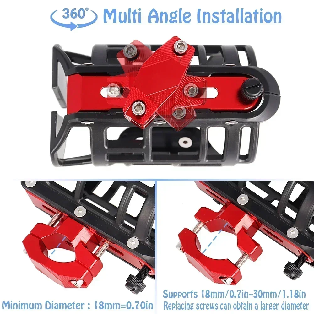 Peças do suporte do copo para CAN AM Maverick F3 Spyder X3 Rs Rt Outlander 1000 800 1000r 650 400 ATV UTV, acessórios
