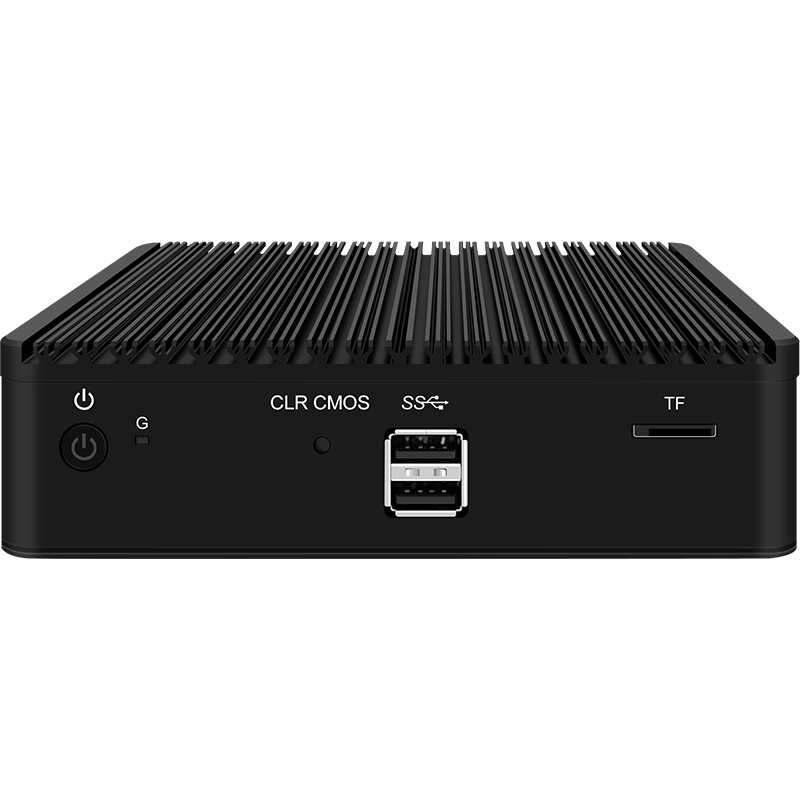 CWWK 12th Gen Firewall Router Intel i3 N305 N200 N100 Mini PC 4xi226-V 2.5G Proxmox Host Fanless industrial Computer