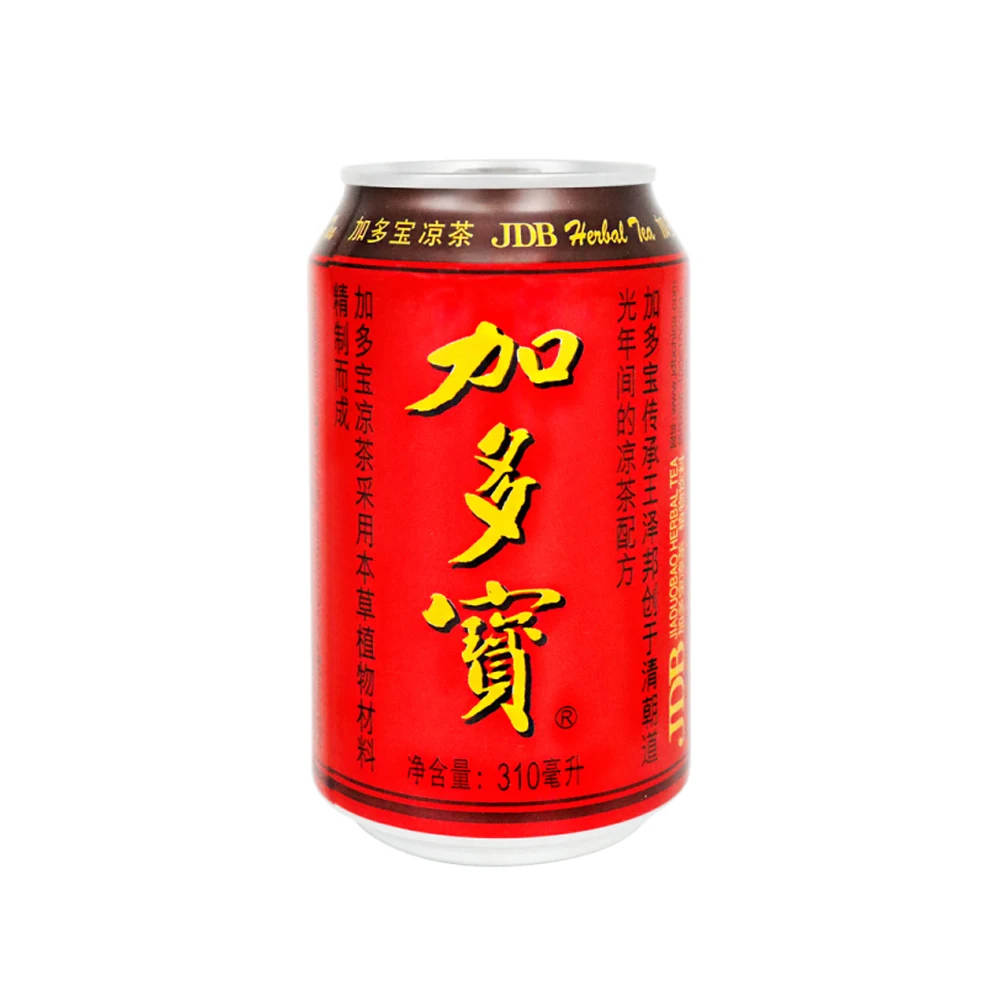 JDB, Herbal Tea, Pack of 6, 310ml/can