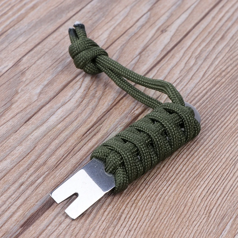 Mini EDC Dụng Cụ Quay Xà Beng Bỏ Túi Nhổ Đinh Vòng Sinh Tồn Cạp Dụng Cụ Mở Aó Gió Chủ Lực
