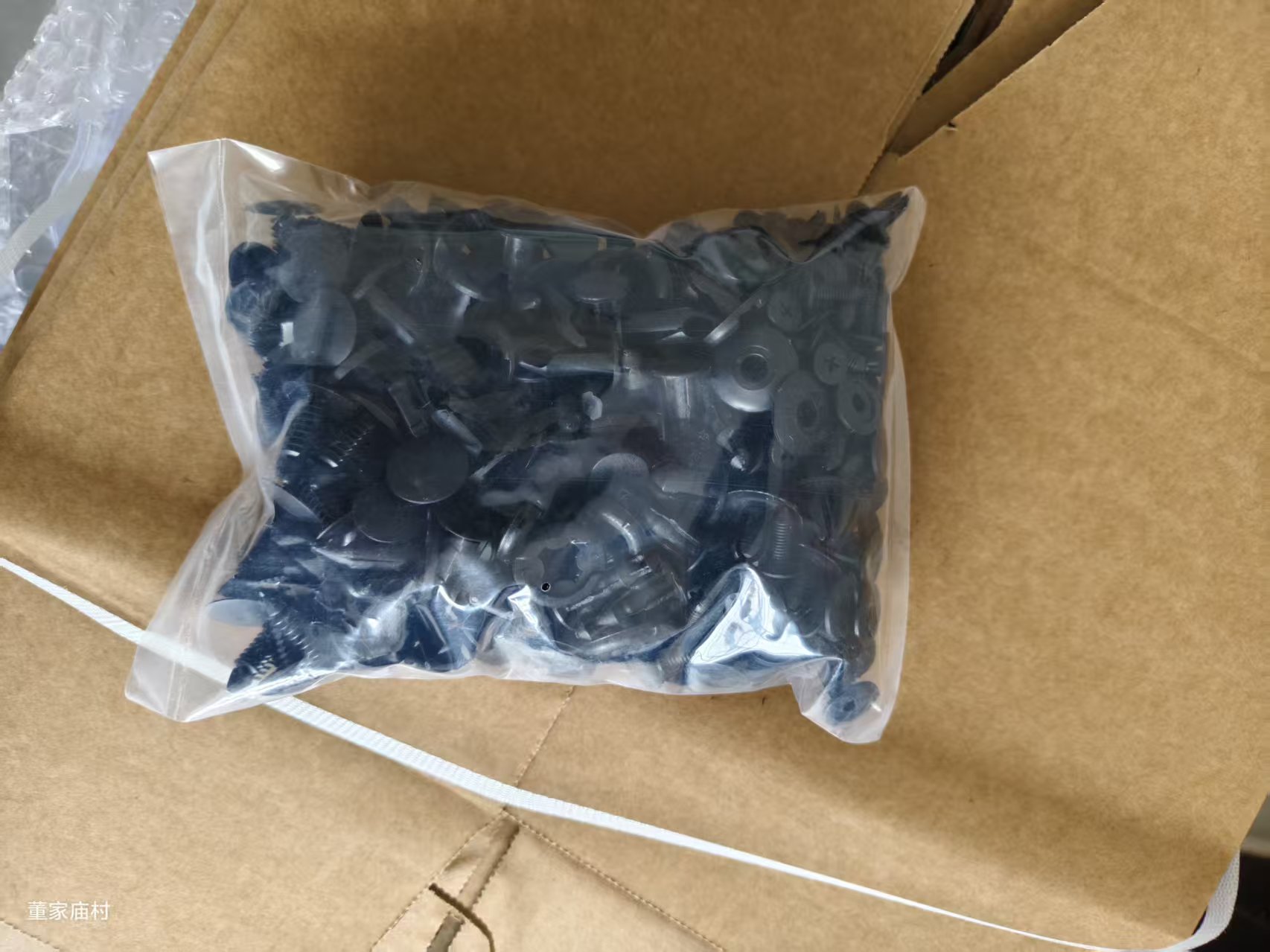 Bagged Mixed 190Pcs Set Car Universal Buckle 6 Models Size Fastener Rivet Clamping Fastener Buckle Car Accessory Abs Material Fixed Screw