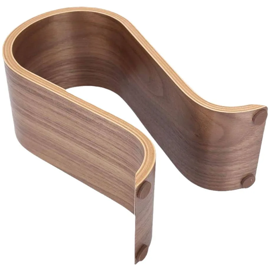 Universal Walnut Wood Headphone Stand Solid Wood Earphone Hanger Headset Holder Display Shelf for Gaming Headphones Accessories