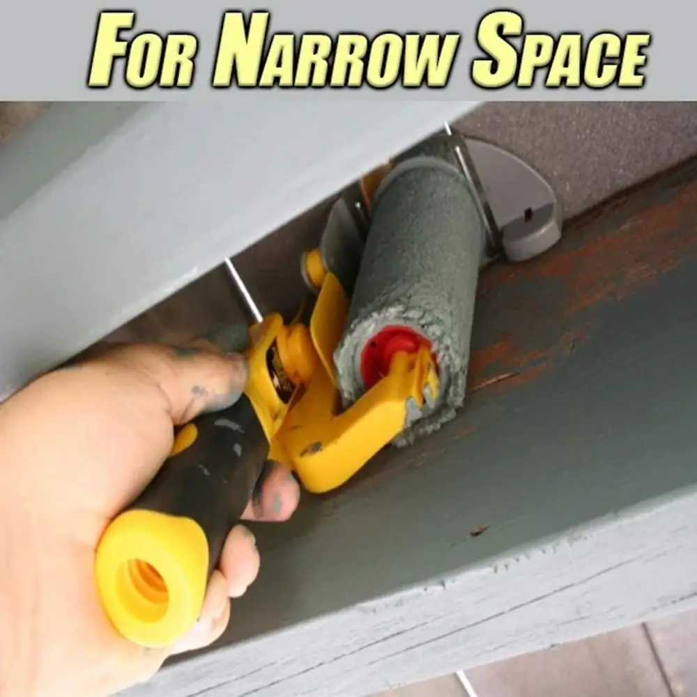 Nieuwe professionele muurverfrollerset Multifunctionele Clean-cut Edger Painting Rolling Brush voor muurschilderingbehandelingshulpmiddelen