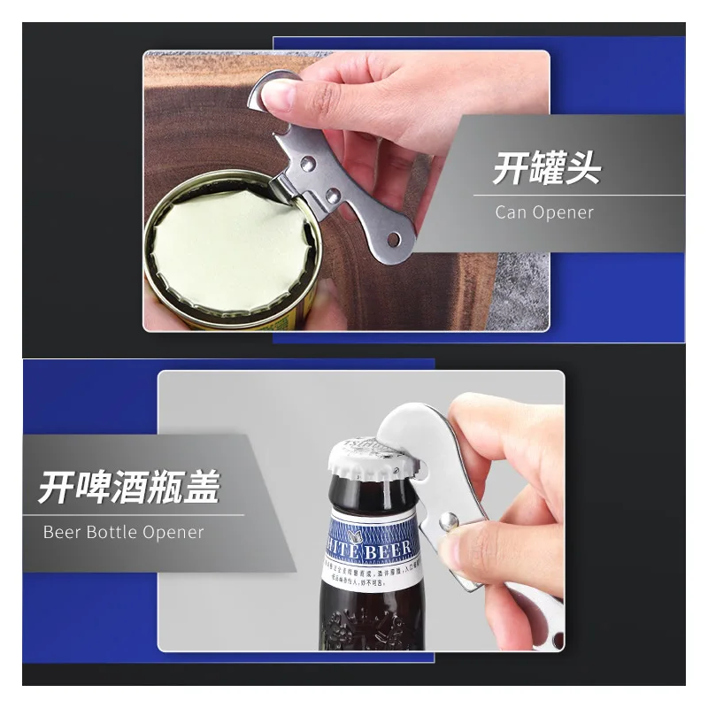 Di Động Chai Dụng Cụ Mở 4 Màu Nhà Bếp Tiện Ích Di Động Có Thể Dụng Cụ Mở Khẩn Cấp Cho Dụng Cụ Mở Nắp Hộp Đảng