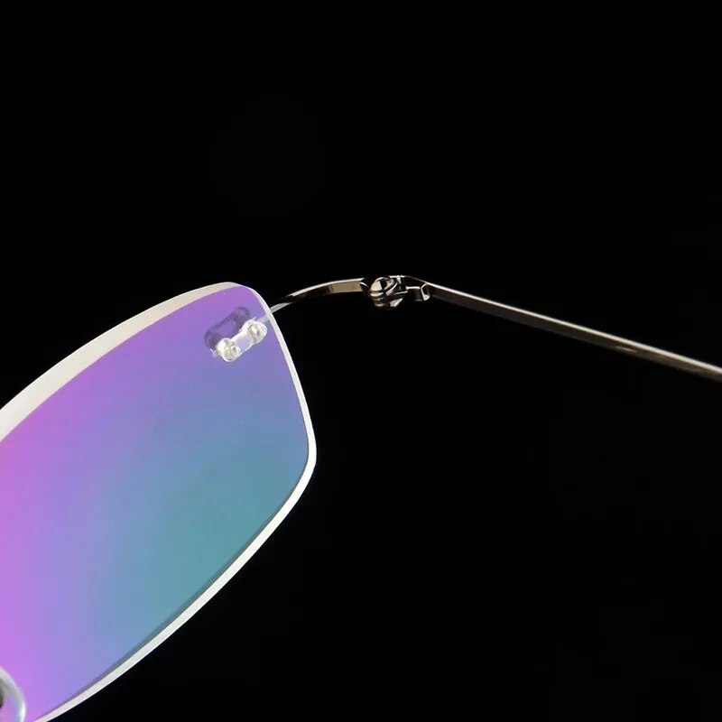 Occhiali da lettura ultraleggeri TR90 Memory Titanium Rimless occhiali da vista presbiti da uomo e da donna + 1.0 + 1.5 + 2.0 + 3.5 a + 4.0 +