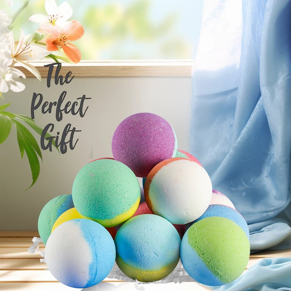 Bath Bombs สําหรับเด็กที่มีความประหลาดใจภายใน,ชุดของขวัญระเบิดอาบน้ําสําหรับเด็ก 15 แพ็ค, ออร์แกนิกธรรมชาติเด็ก Bubble Bath Fizzy พร้อมของเล่นอาบน้ํา