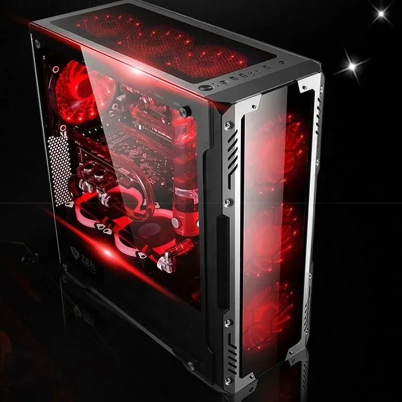 Wholesale Computer Part Core I7 22" LED 16GB HDD SSD GTX 1060 6GB GPU VGA Win 10 Gaming Pc Desktop OEM ODM Cheap System Unit