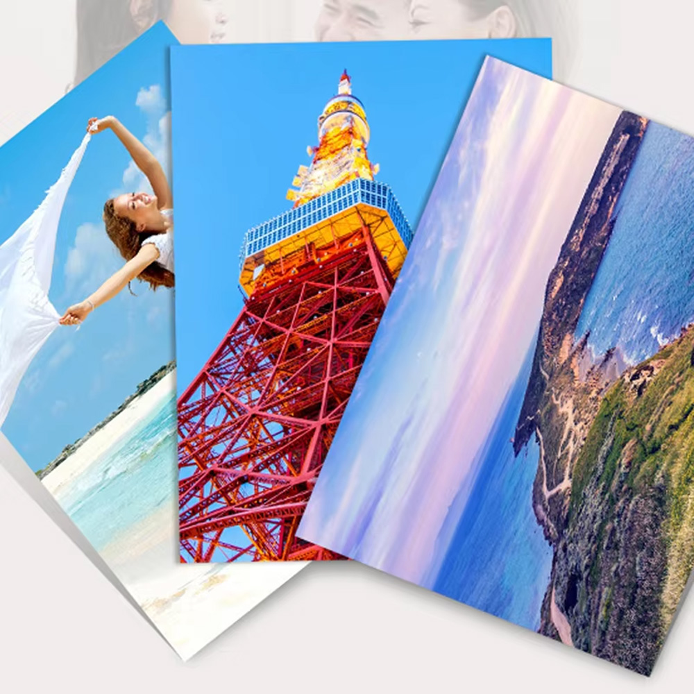 High Quality 5/6/7/8/10/12 Inch Glossy Photo Paper High Gloss Quick Dry for for Canon Epson HP Inkjet Printer