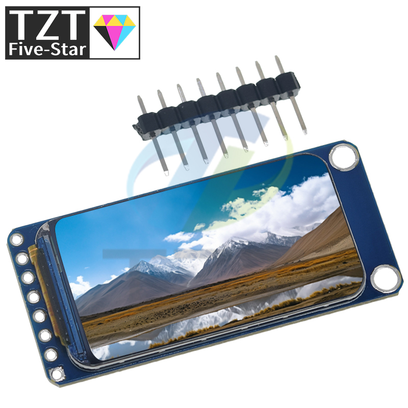 TZT 1,47" 1,47 cala 172x320 SPI Pełnokolorowy ekran TFT HD IPS Moduł wyświetlacza LCD LED 172*320 ST7789 Kontroler 3,3 V Interfejs SPI