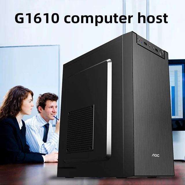 Desktop Computer Host G1610 CPU 8G RAM 120G  256G 512G SSD Power Supply Desk Top Pc Personal Computer Gaming Pc Tower Rog