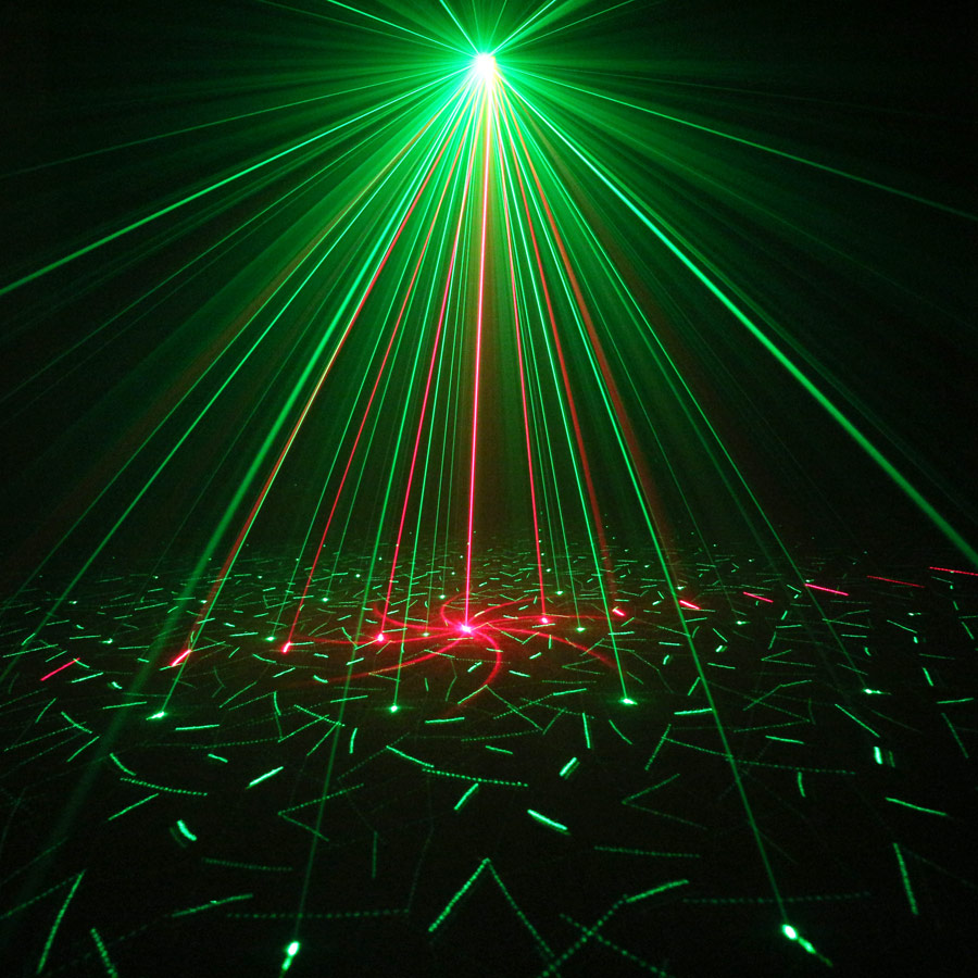 MINI 32 Patterns RG Laser Projector Party Light DJ Dance Disco Bar Family Christmas Effect Stage Lamp Show Y11