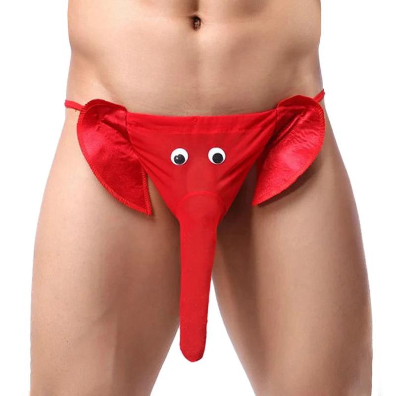Sexy masculino g string elegante elefante bulge bolsa masculina tanga elástica lingerie erótica tanga hombre gay roupa interior