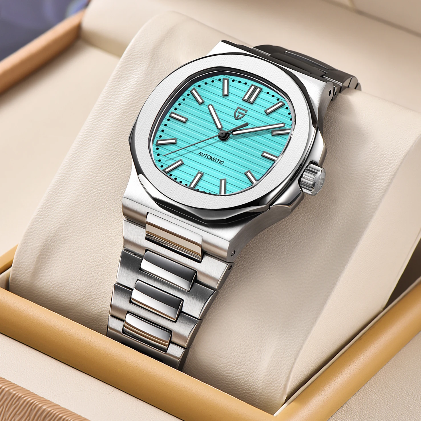 PAGANI DESIGN – montre automatique de luxe pour hommes, 40MM, mécanique, en acier inoxydable, verre saphir, nouvelle collection 2024