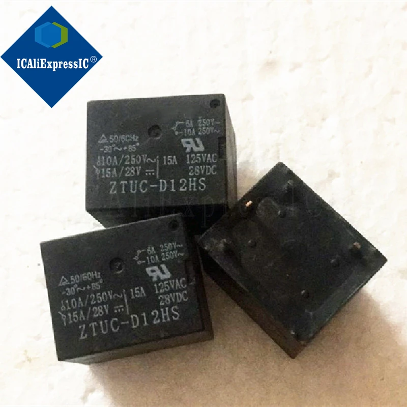 ZTUC-D12HS 12V 릴레이, 1 개