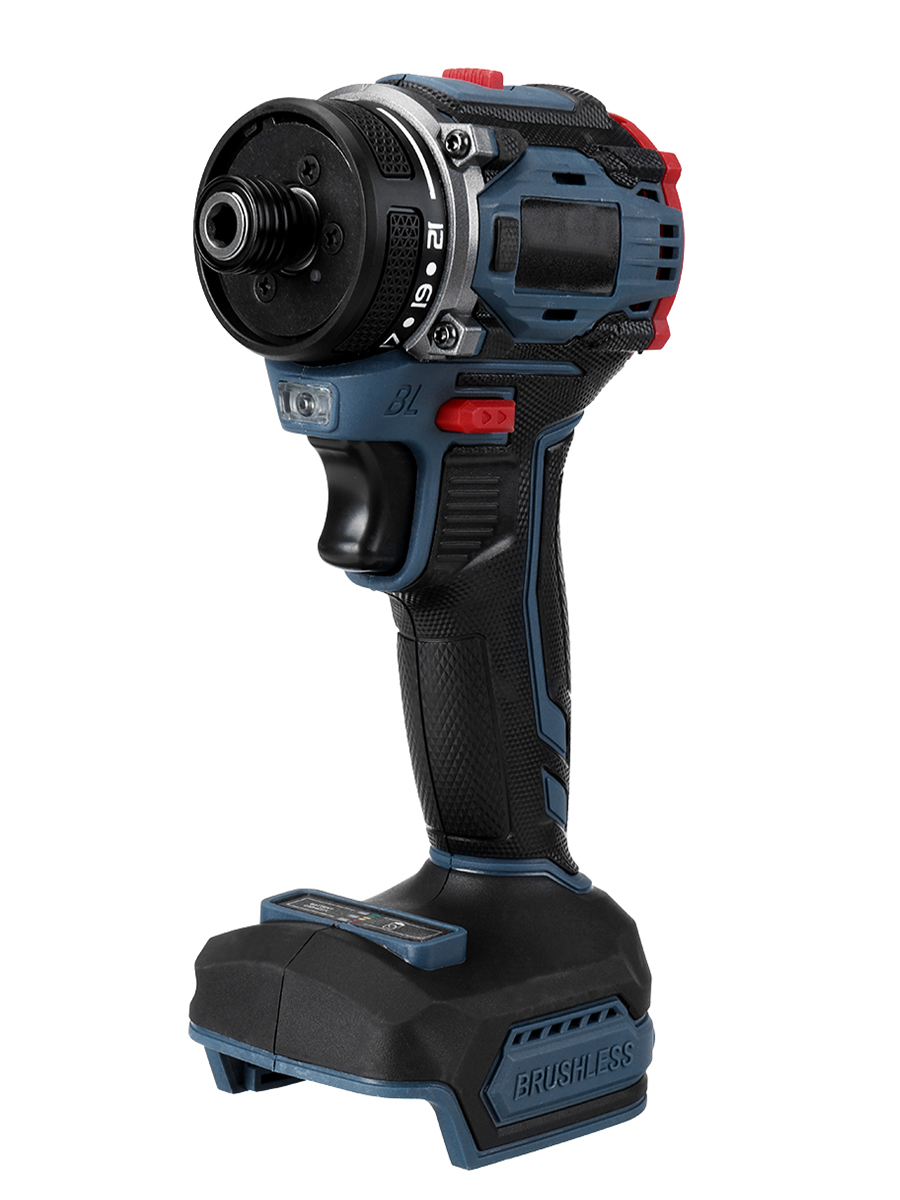 1/4inch 4000rpm Brushless Electric Screwdriver 21+1 Gear Two Speed Cordless Electric Drill Tool For Makita 18v Battery