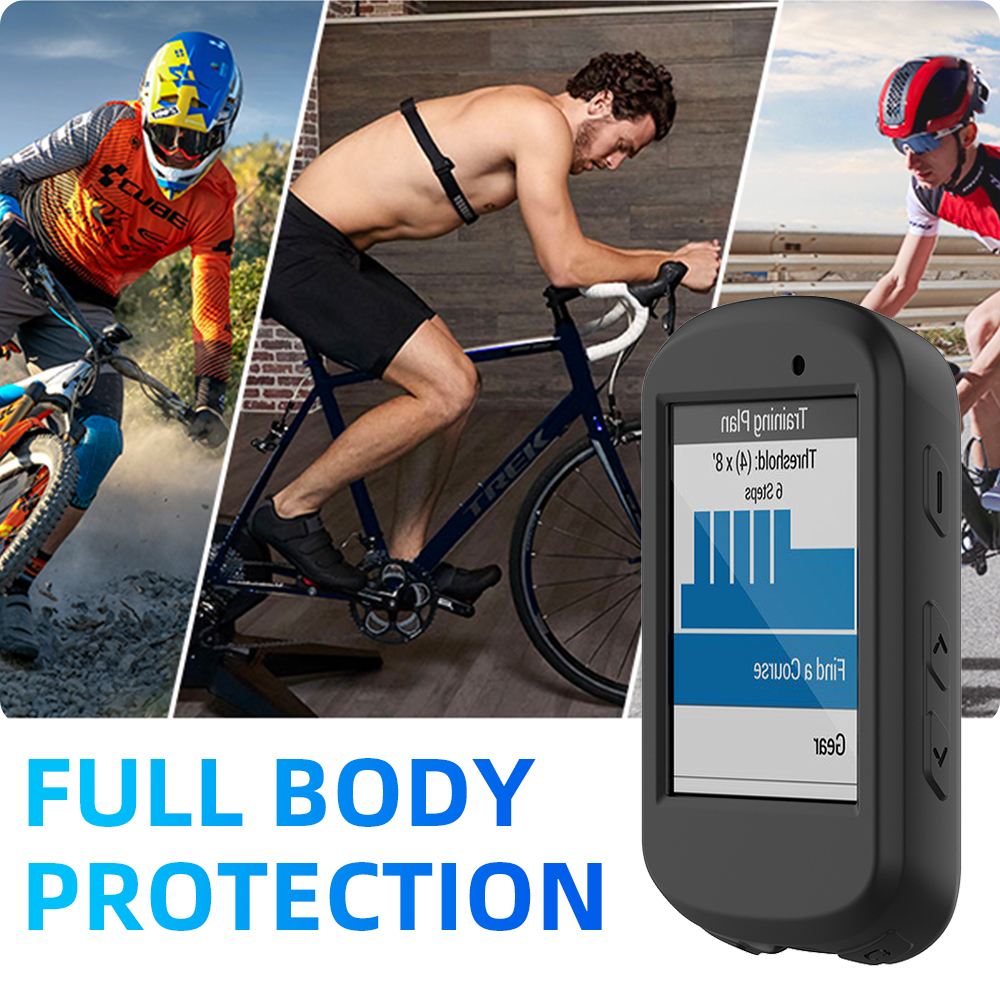 GPS付きフルガラスシリコンケース,保護カバー,モデルGarmin Edge 840 540 530 830 1040 1030 Plus
