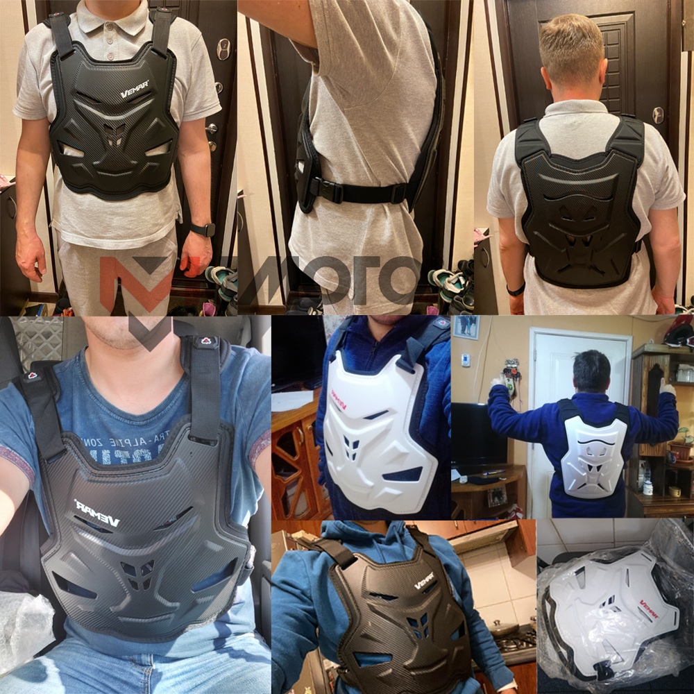 Vemar Off-Road Motorrad Körperschutz Kleidung Reiten Racing Anti-Fall Motocross Brustschutz Hanfseil Muster Rüstung Herren