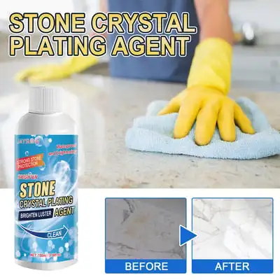 Agente Chapado en cristal de piedra, pulido y recubrimiento de piedra, azulejo de cuarzo y mármol, anticorrosión, cristal Incremental, 100ml