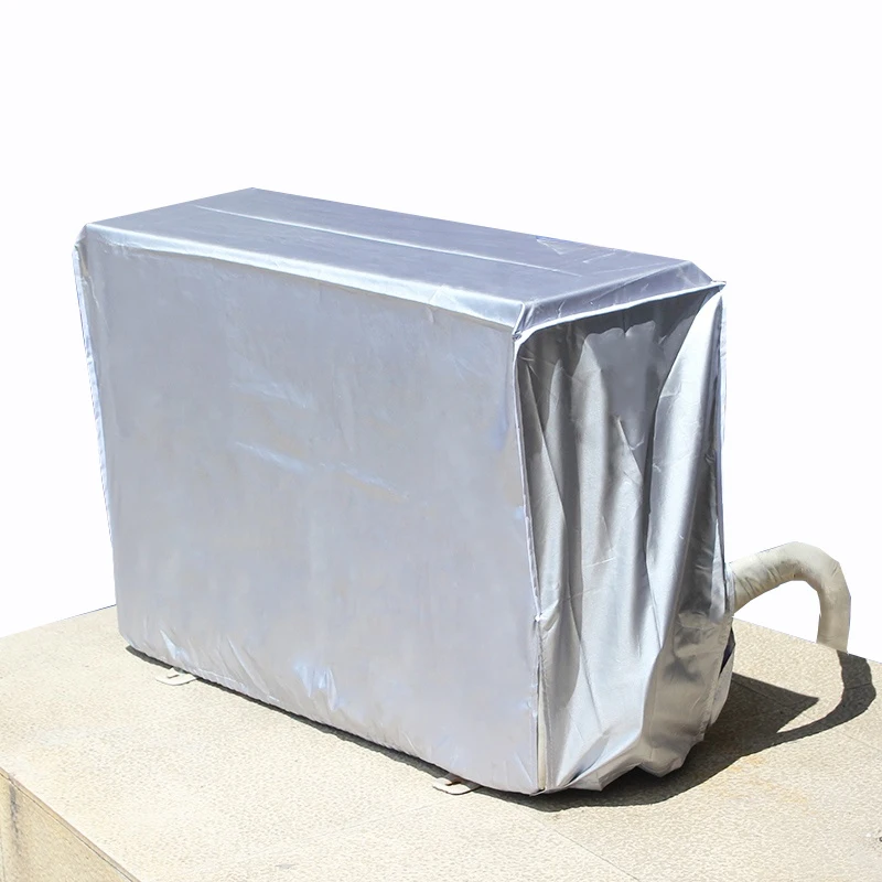 Cubierta impermeable para aire acondicionado, condensador exterior, almacenamiento para el hogar, protector solar a prueba de polvo, funda para secadora de ropa de carga frontal