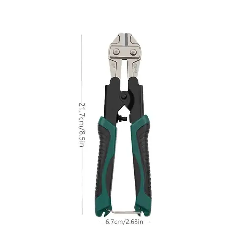 8" Mini Bolt Cutter Multitool Steel Wire Cutter Bolt Cutter Wire Rope Clamp Plier Labor-saving Multi-functional Cutting Scissors