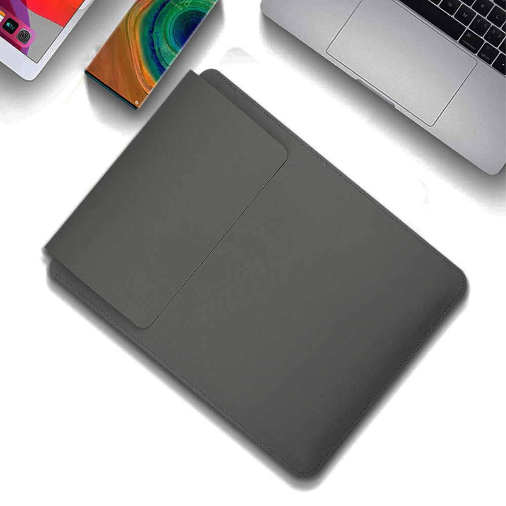 Laptop Bag, 13/13.3/14/15/15.4/15.6/16 Inch, Notebook Computer Mouse Pad, Pu Leather Bladder Bag, Computer Bag Accessories