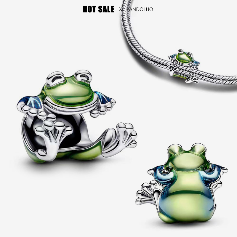 925 argent luciole papillon éléphant grenouille perles breloque Fit Pandach Original Bracelets à bricoler soi-même fête mode cadeaux d'anniversaire bijoux