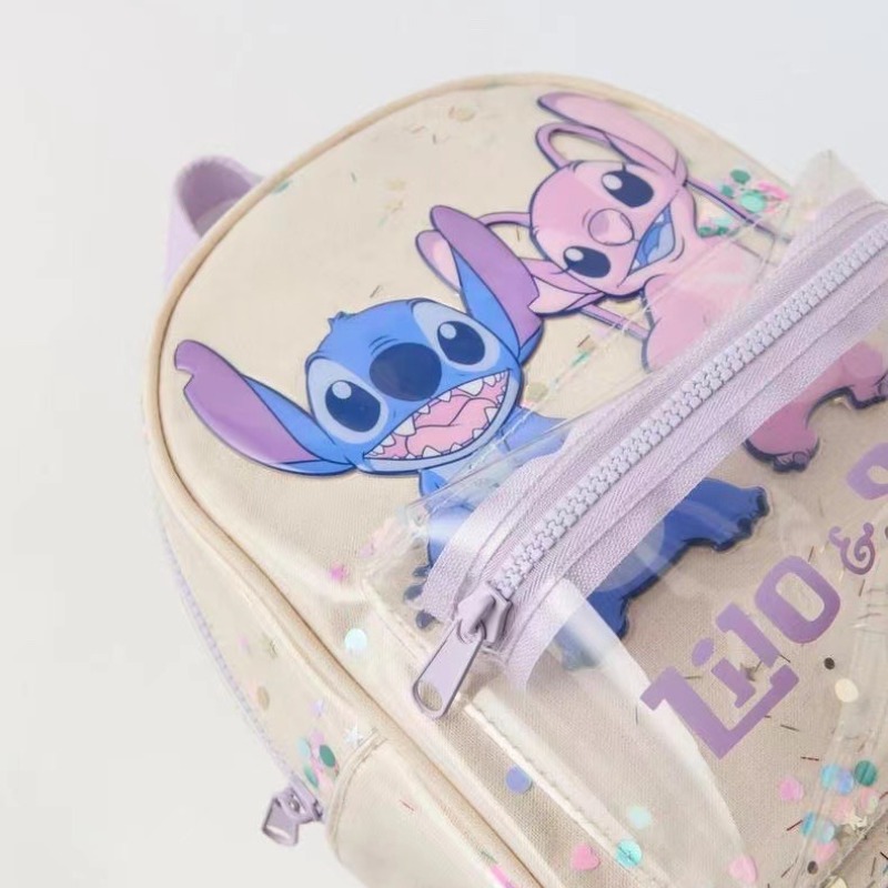 New Disney Cartoon Stitch Cute and Fashionable Children's Backpack Kindergarten School Bag Women's Backpack