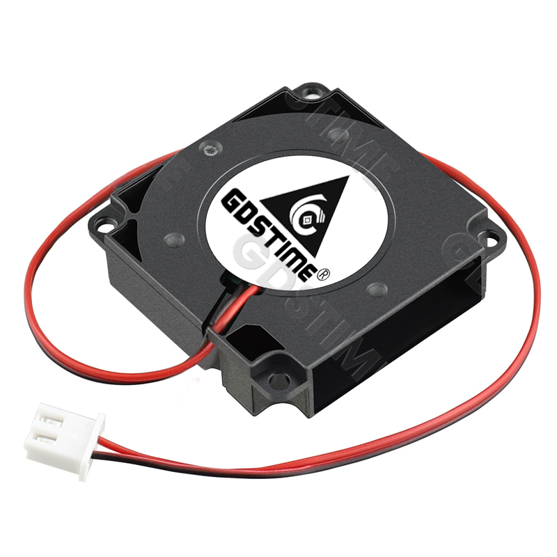 2 個 Gdstime 40 ミリメートル 3D プリンタファン 12V 24V 5V 4010 送風機プリンタ冷却アクセサリー DC ターボ送風機ファンラジアルファン 40x40x10mm