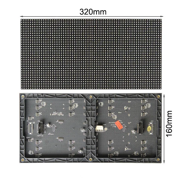 Módulo de pantalla LED para interiores SMD P5 16Scan 320x160mm 64 × 32 puntos usando para pantalla LED enviar cable gratis para módulo a todo color