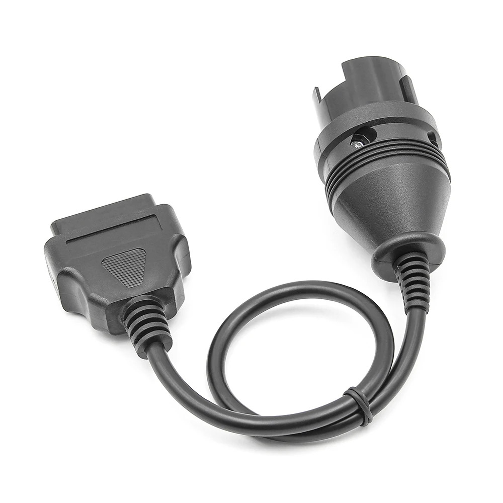 2024 para mercedes 38pin para 16pin conector fêmea obd obd2 obdii diagnóstico conector adaptador de cabo de extensão para ben z